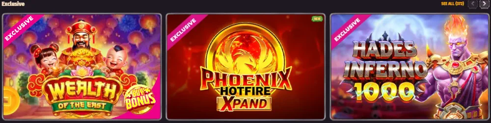 Exkluzivní hry Dragonia